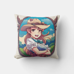 Almofada Sadie The Cowgirl Travesseiro decorativo