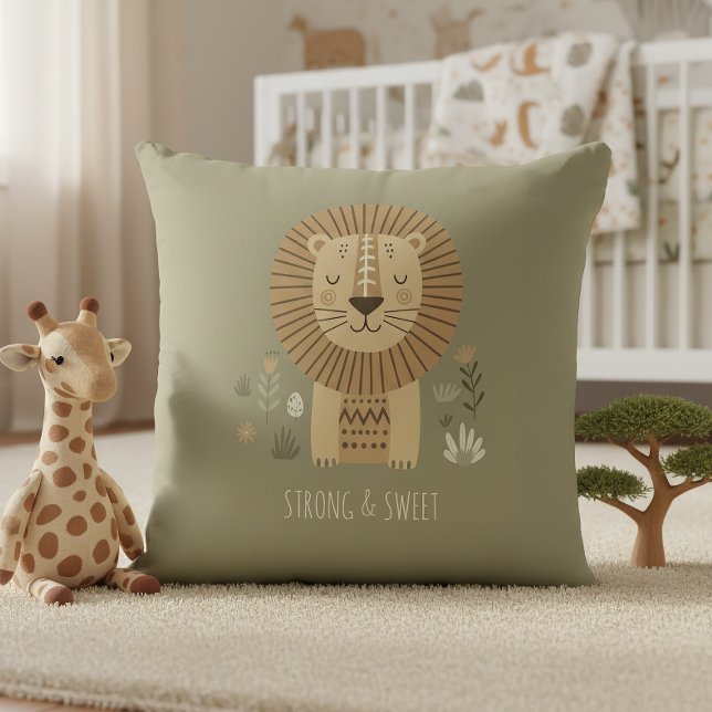 Almofada Safari Portraits Lion ID1264 (Criador carregado)