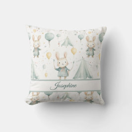 Almofada Sage Bunny Dreams Travesseiro decorativo Personali