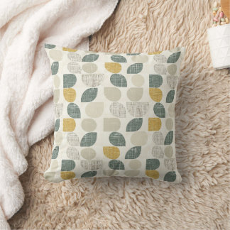 Almofada Sage Green Boho Abstrato