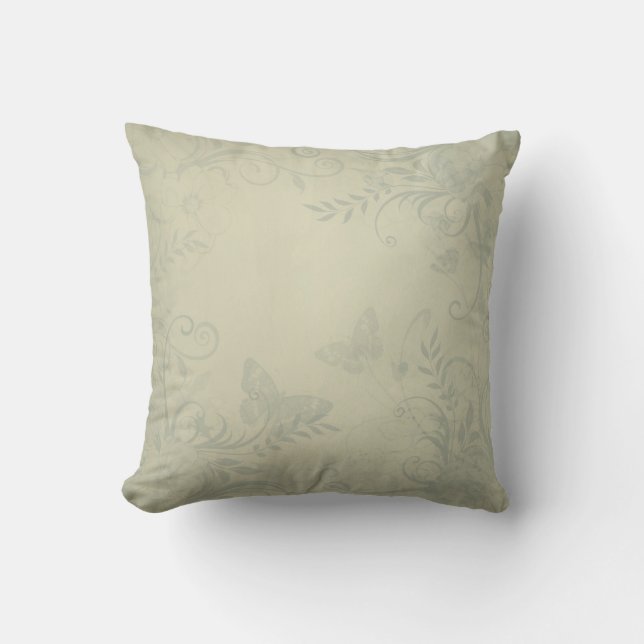 Almofada Sage Green Vintage (Frente)