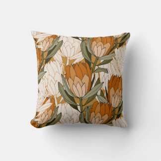 Almofada Sage Sage Rusty Laranja Lotus Travesseiro decorati