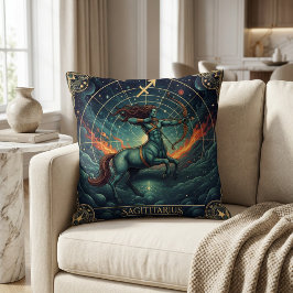 Almofada Sagitário Zodíaco Celestial