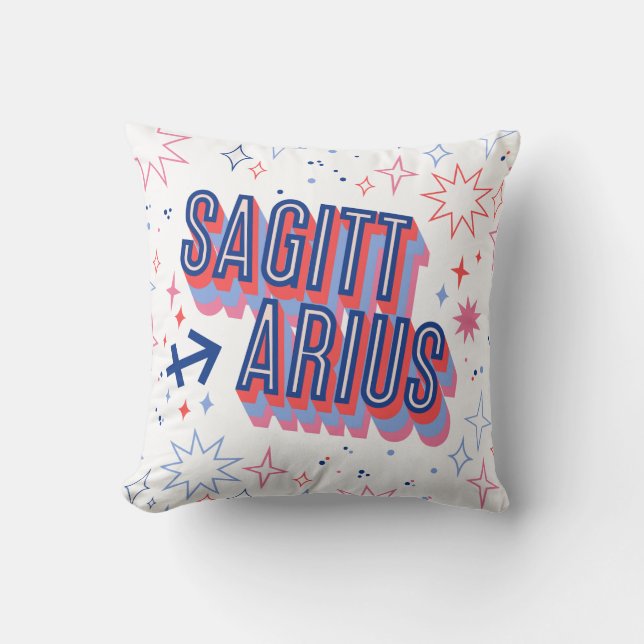 Almofada Sagittarius Zodiac (Frente)