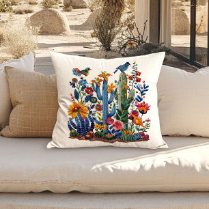 Almofada Saguaro Serenade Desert Blooms