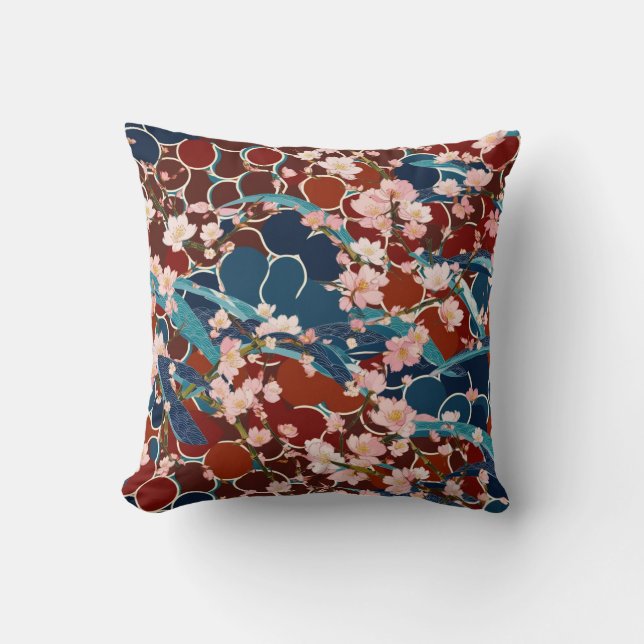 Almofada Sakura-koi-Asnoha, japonês (Frente)