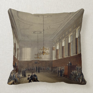 Almofada Sala da escola de Eton, da "história da faculdade