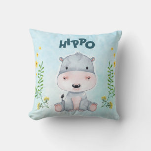 Almofada Sala de Enfermeiro Hippo Bonito
