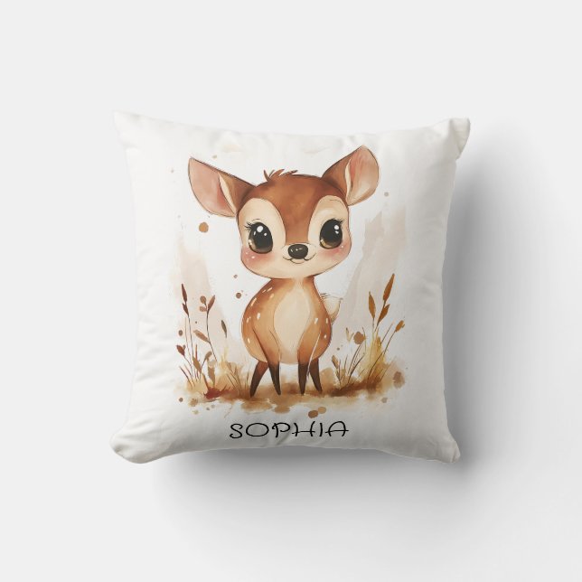 Almofada Sala de Reprodução de Crianças Personalizadas de V (Frente)