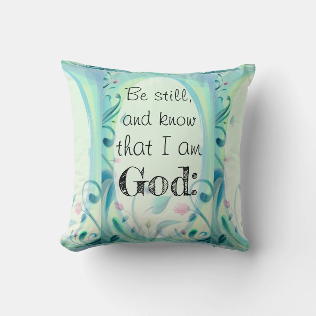 Almofada Salm 46 Seja Ainda Rosa Floral (Frente)