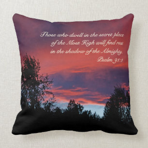 Almofada Salm 91, aqueles que vivem no lugar secreto,