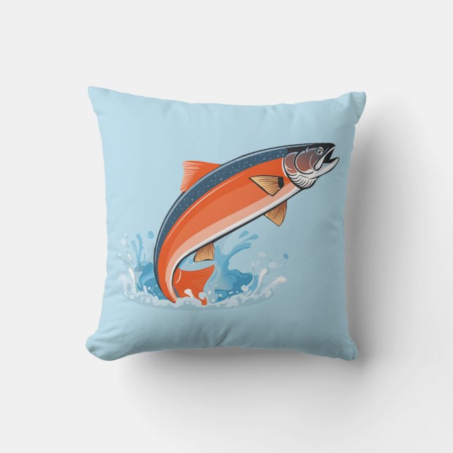 Almofada Salmão (Frente)