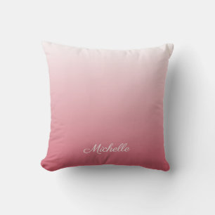 Almofada Salmão-verde-preto personalizado, rosa