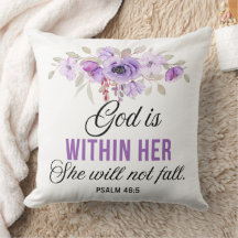 Salmo 46:5 Deus está dentro de sua Flor de Escritu