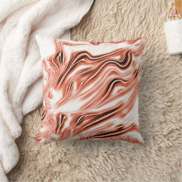Almofada Salmões-guincho para vestígios vermelhos de ondula