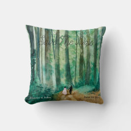 Almofada Salvar a data paisagem florestal aquática