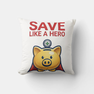 Almofada Salvar Como Um Herói – Super Cofrinho