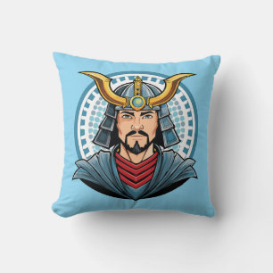 Almofada samurai japonês