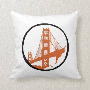Almofada San Francisco, travesseiro de golden gate bridge