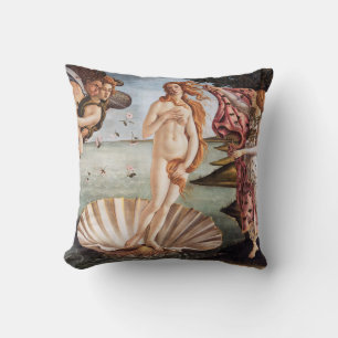 Almofada Sandro Botticelli - Nascimento de Vênus