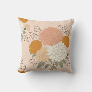 Almofada Sangrando Harmonia-Peach e Laranja
