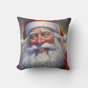 Almofada Santa Clause Feliz Feliz ano novo de Natal