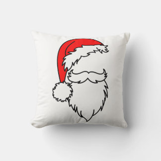 Almofada Santa Hat com Travesseiro decorativo de barba