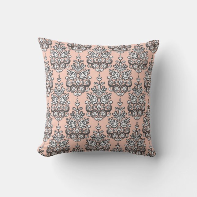 Almofada Santha damask ikat (Frente)