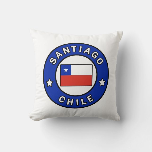 Almofada Santiago Chile (Frente)