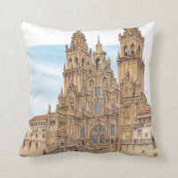 Santiago de Compostela. Façade ocidental. Espanha