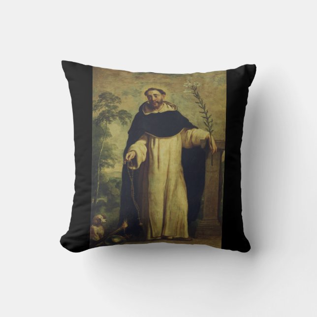 Almofada Santo Dominic de Guzman (Frente)