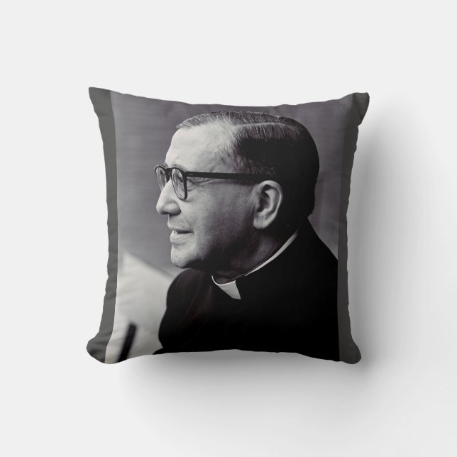 Almofada Santo Josemaria Escriva (Frente)