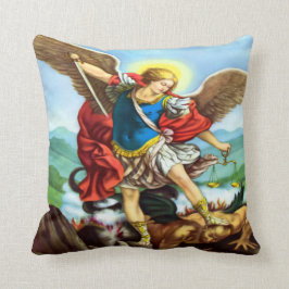 Almofada Santo Michael, o Travesseiro decorativo Archangel