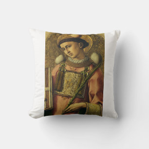 Almofada São Estêvão o Protomártir Iconografia de Arte Fina