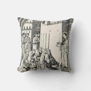Almofada São Estêvão o Protomártir Iconografia de Belas Art
