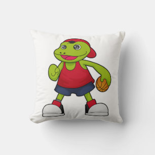 Almofada Sapo como jogador de basquetebol