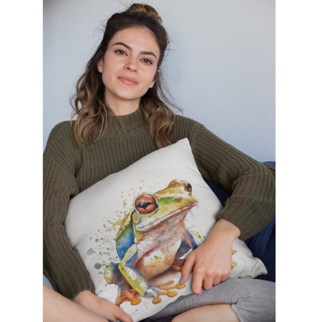 Almofada Sapo de Árvore do Ouro Azure (Criador carregado)