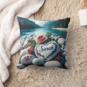 Almofada Sarah River Heart