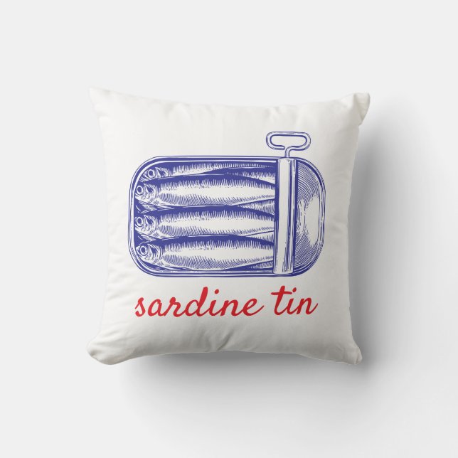 Almofada Sardine tin (Frente)