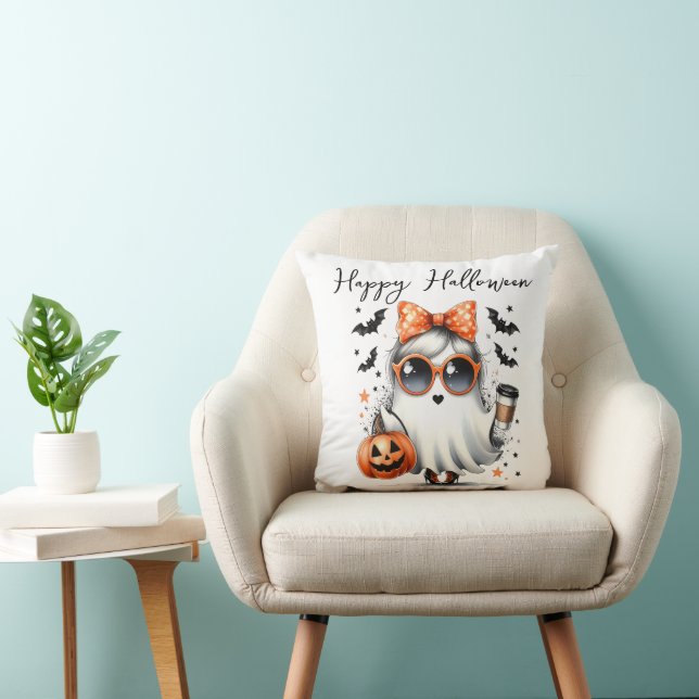 Almofada Sassy Ghost Halloween (Cadeira)
