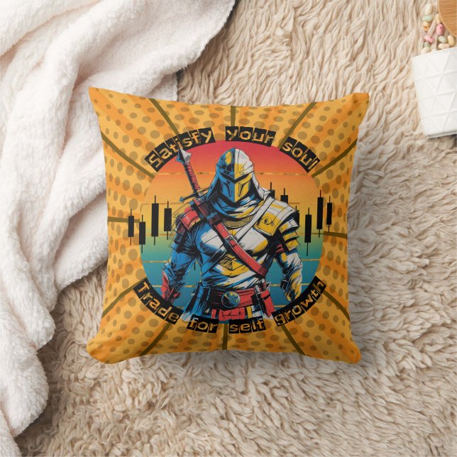 Almofada Satisfy | Trade motivation | Fantasy Design Comic (Cobertor)