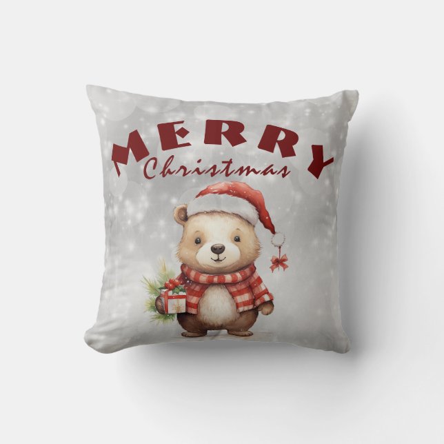 Almofada Saudação de Natal (Frente)