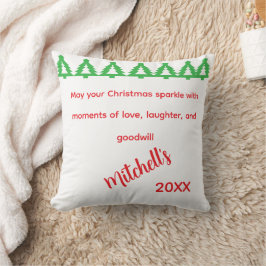 Almofada Saudações de Natal