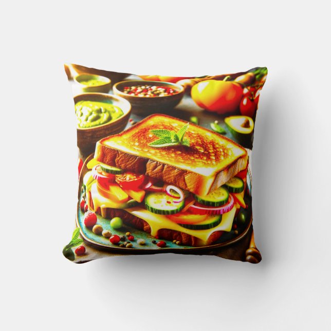 Almofada Saudável Encontra-Se Incomodado: Uma Delícia De Qu (Frente)