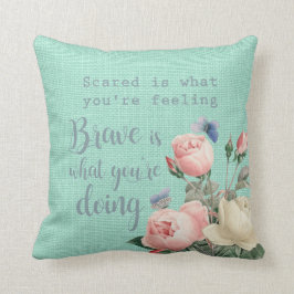 Almofada Scared contra bravo