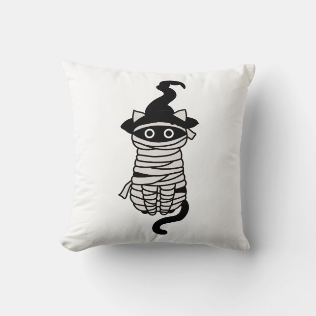 Almofada Scary cat wrapped (Frente)