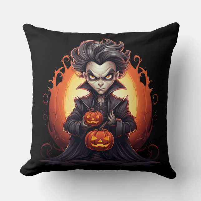 Almofada Scary Halloween Vampire (Frente)
