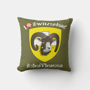 Almofada Schaffhausen Schweiz Kissen