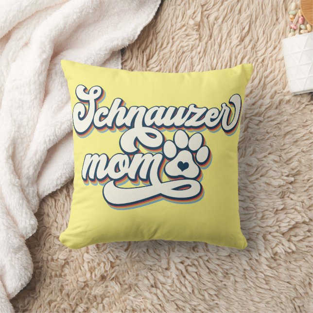 Almofada Schnauzer Mãe (Cobertor)