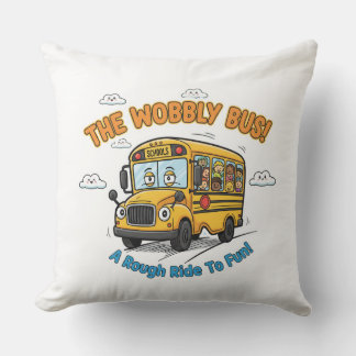 Almofada School Bus Nursery Decor-The Wobbly Bus